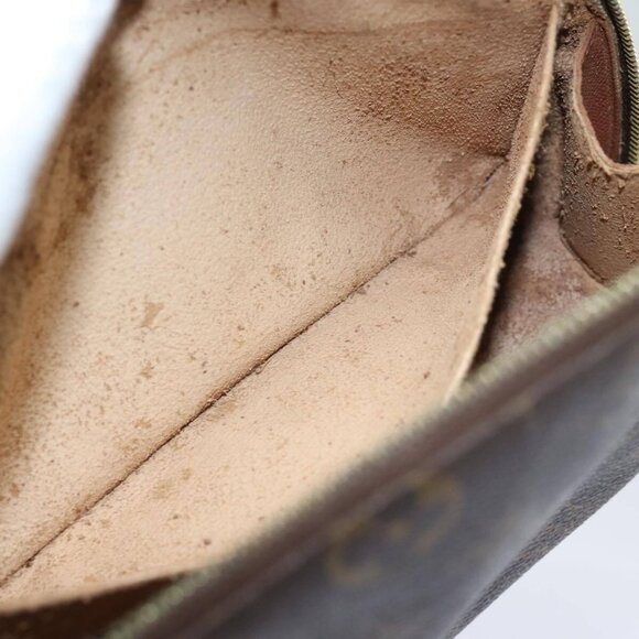 LOUIS VUITTON Monogram Trousse Demi Ronde Cosmetic Pouch - Picture 10 of 15